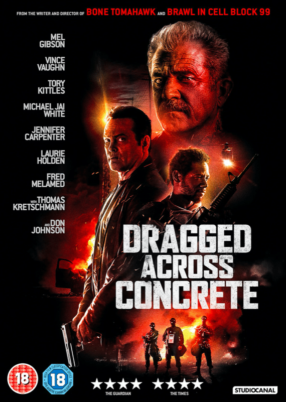 Dragged across the concrete